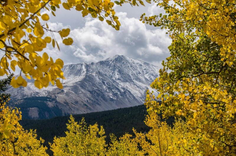 Fall landscapes in Colorado