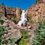 North Clear Creek Falls - Colorado Jeep Tours