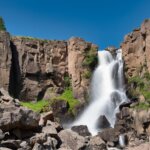 North Clear Creek Falls outside Creed Colorado.