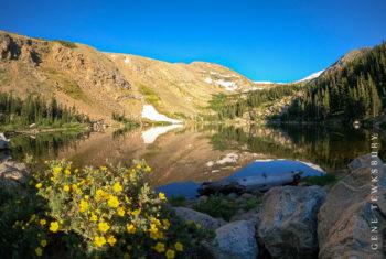 Mountain reflections