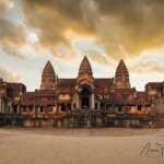 Ancient Temples at Angkor Wat Cambodia