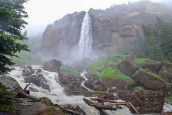 Bridal Veil Falls on Black Bear Pass - Photo Tour