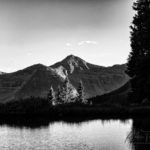 Landscape black and white photography